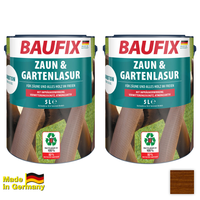 Zaun- und Gartenlasur, Kastanie - 2er-Set