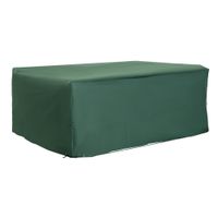 Schutzhülle Abdeckung Abdeckhaube für Gartenmöbel Dunkelgrün 210x140x80cm