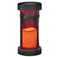 LED-Solar-Grablampe ARIMO - Schwarz/ Rot