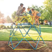 Lifetime Kletterturm Geodome blau/lime