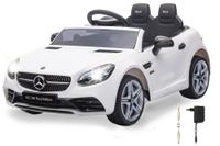 JAMARA-461800-Ride-on Mercedes-Benz SLC weiß 12V