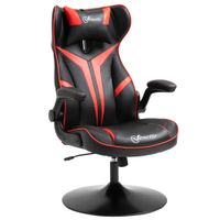 Gaming Stuhl ergonomischer Computerstuhl mit Wippfunktion Rot