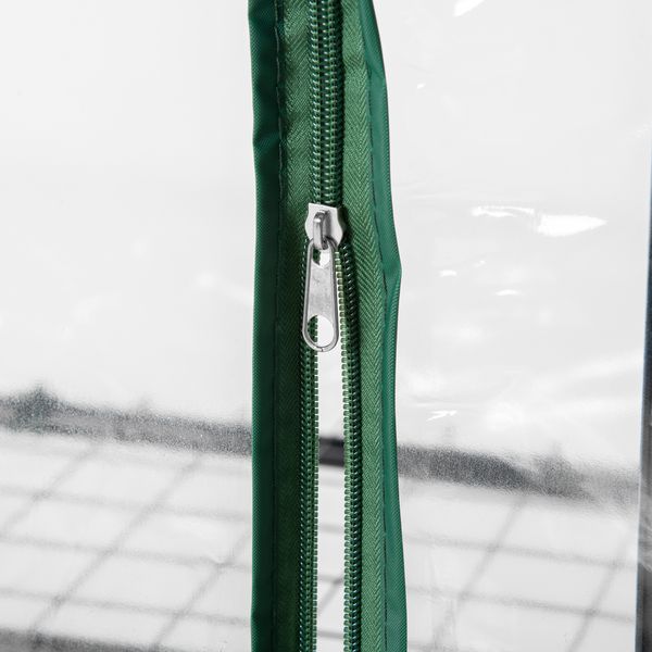 Folien Gewächshaus Tomatenhaus Pflanzenhaus Frühbeet 4 Regalfächer Transparent 70 x 50 x 160 cm