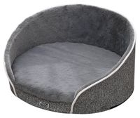 DEAR DARLING DD-02GRS Hunde-/Katzenkorb S 40x40cm Anthrazit mit Memory-Schaum
