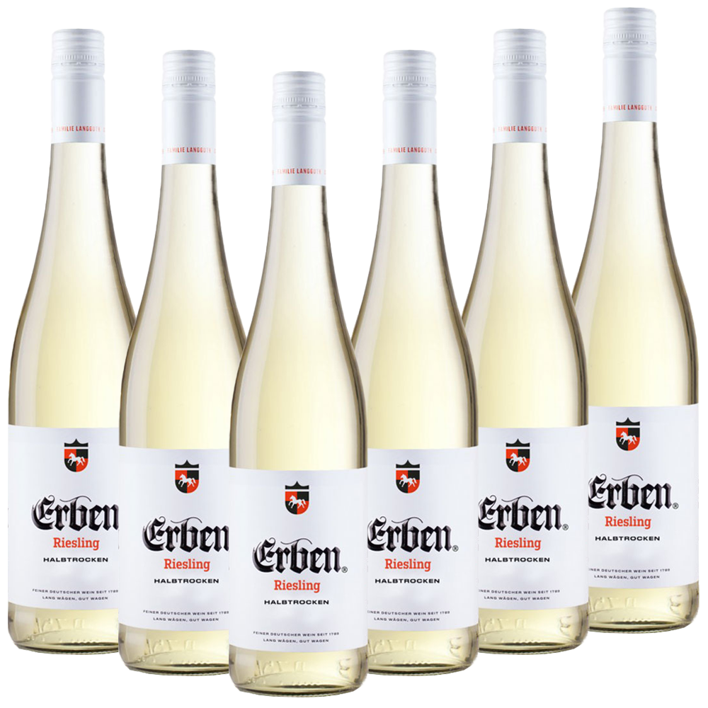 Riesling halbtrocken -6er Karton