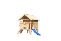 Karibu Mini Stelzenhaus Franky blau