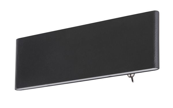 Lighting - SIEGFRIED - Wandleuchte Aluminium schwarz, LED