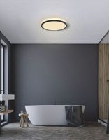 Lighting - SAPANA - Deckenleuchte Kunststoff schwarz, LED