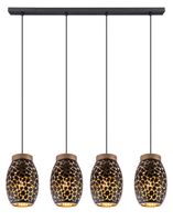 Lighting - NARRI - Hängeleuchte Metall goldfarben, 4x E27