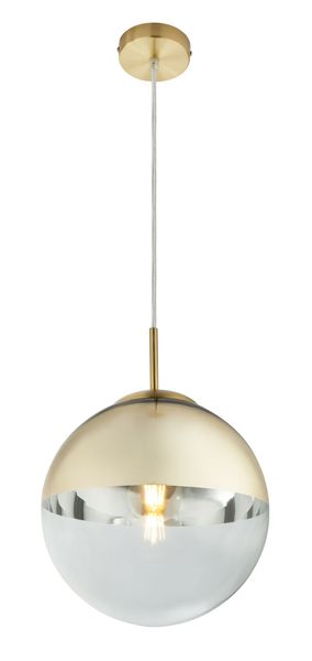 Lighting - VARUS - Hängeleuchte Metall goldfarben, 1x E27