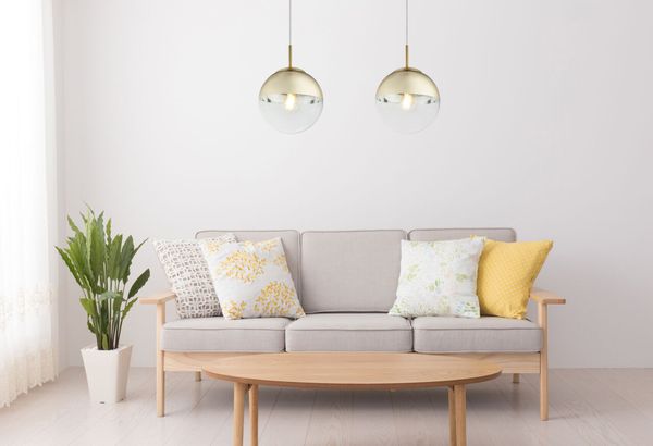Lighting - VARUS - Hängeleuchte Metall goldfarben, 1x E27