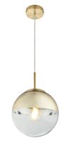 Lighting - VARUS - Hängeleuchte Metall goldfarben, 1x E27