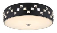 Lighting - ABELIA - Deckenleuchte Metall schwarz, LED