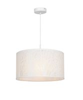 Lighting - PINNI - Hängeleuchte Metall weiß, 1x E27