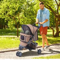 Hundewagen Hundebuggy Katzenwagen Tierbuggy Pet Stroller Hunde 4 Farben