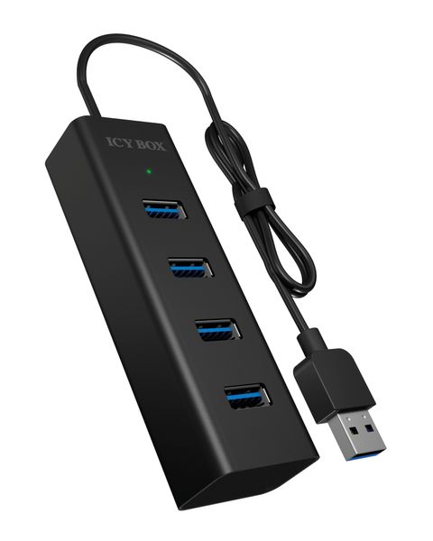 IB-HUB1409-U3, 4 Port Hub mit USB 3.0 Type-A Anschluss