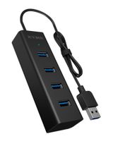 IB-HUB1409-U3, 4 Port Hub mit USB 3.0 Type-A Anschluss