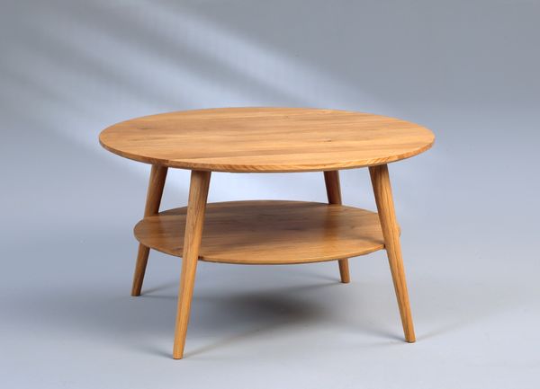 Couchtisch "Stella" in Wildeiche massiv