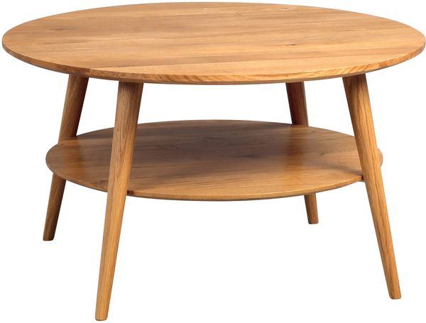 Couchtisch "Stella" in Wildeiche massiv