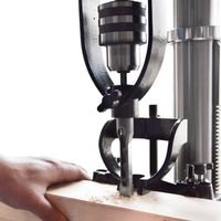 Aufsatz für Stemmbohrer STM-65 inkl. 4x Stemmbohrer