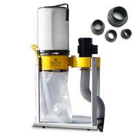 Absauganlage AB-1500CF mit Feinstaubfilter und Adapter Set (400V)