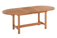 Ausziehtisch oval 160 (210) x 90 cm