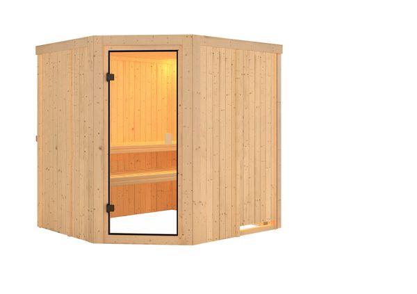 Sauna Dambach Eckeinstieg ohne Ofen