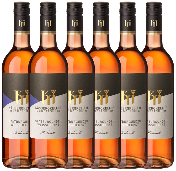 Mundelsheimer Spätburgunder Weißherbst Kabinett 0,75l - 6er Karton