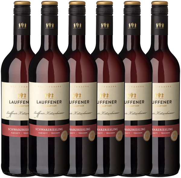 Lauffener Katzenbeißer Schwarzriesling Kabinett trocken 0,75l - 6er Karton