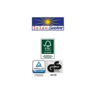 Geflecht-Stapelstuhl "Genua", Grau-Anthrazit 2er Set