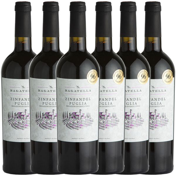 Zinfandel IGT Puglia Italien halbtrocken 96 LMP 0,75l - 6er Karton