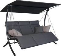 Hollywoodschaukel Swing 3-Sitzer Smart stone