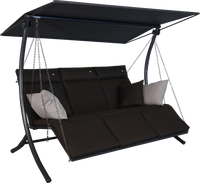 Hollywoodschaukel Swing 3-Sitzer Smart coffee