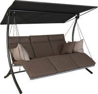 Hollywoodschaukel Luxus Smart olive