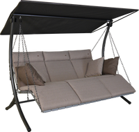 Hollywoodschaukel Luxus Smart sand