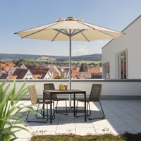Schneider Sonnenschirm ROOFTOP, ca. 350 cm Ø, natur