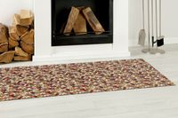 Peyer Syntex Mira Jacquard Teppich Mosaik Multicolor 80 x 150 cm