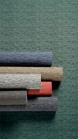 Peyer Syntex Mira Jacquard Teppich Uni Farbe Blau 138 x 220 cm