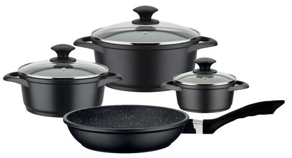 Kochtopf Set Gourmet Granit 7-tlg.