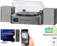 Musikanlage MHX-630 Plattenspieler/Digitalisierer, CD, DAB+/FM/ Internetradio und AUX