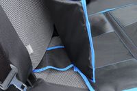 Wumbi Sitzschutz Blau Sitzbezug Kindersitzunterlage Wasserabweisend Sitzschoner Isofix Rutschfest