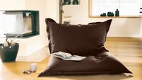 Outdoorfähiger XL Sitzsack MESO, ca.100x140 cm, Farbe: Dunkelbraun