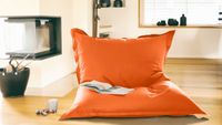 Outdoorfähiger XL Sitzsack MESO, ca.100x140 cm, Farbe: Orange
