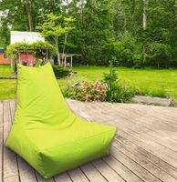 Outdoorfähiger Lounge-Sessel, ca. 100x90x80 cm, Farbe: Apfelgrün