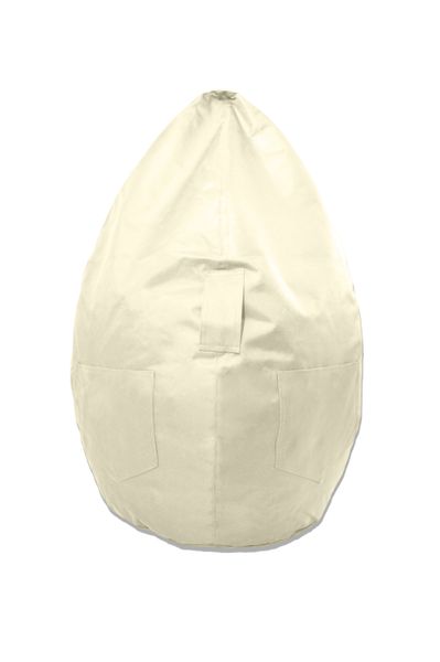 Outdoorfähiger Sitzsack "Kimi", ca. 60x120 cm, Farbe:Natur