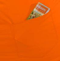 Outdoorfähiger Sitzsack "Kimi", ca. 55x110 cm, Farbe:Terra