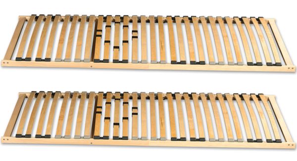 Partner-Set Lattenrost Basic 90 x 200 cm, starr