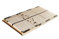 7-Zonen Premium-Lattenrost 42 Leisten Kopfteil verstellbar 90 x 200 cm