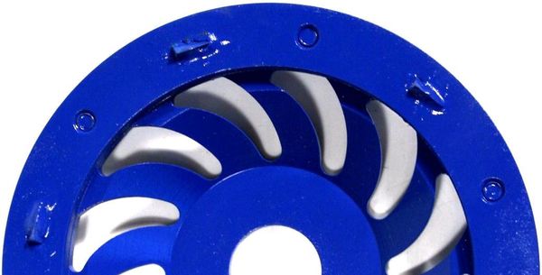 DIAMANT SCHLEIFTELLER PKD, SPITZE SEGMENTIERT, Ø 125 MM