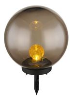 Lighting - SOLARLEUCHTE KUNSTSTOFF SCHWARZ, 1XLED - Solarleuchte Kunststoff schwarz, LED